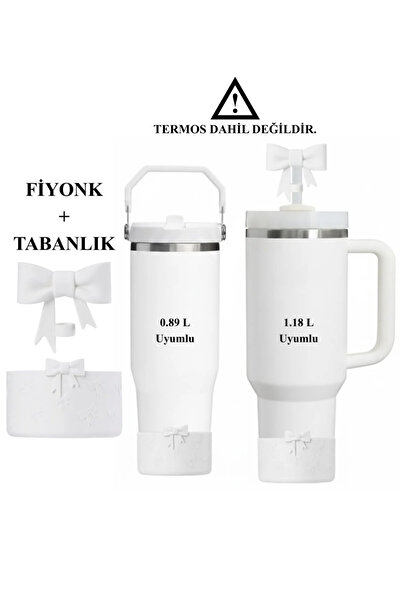 Stanley Quencher 1.18 Lt Uyumlu Tabanlık + Fiyonk Termos Aksesuarı