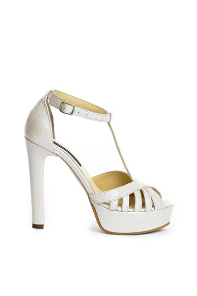 The 5th Element Ivoire Rendez Vous natural leather bridal sandals