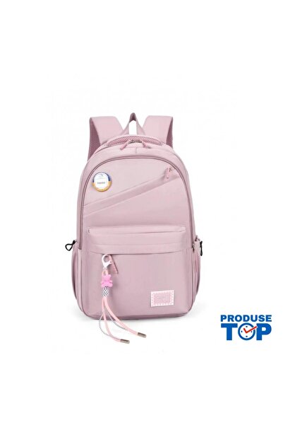 Produse.Top Rucsac violet-liliac cu buzunare multiple