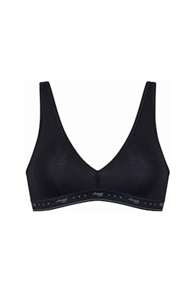 SLOGGI Bustieră, 24/7 100 Top, Negru, 40