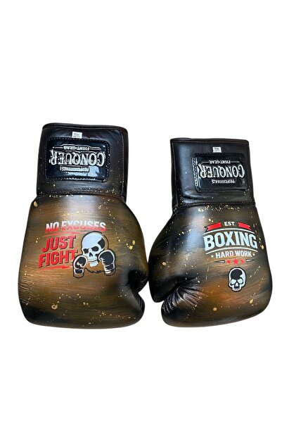 Conquer Custom Vintage Skull Boxing
