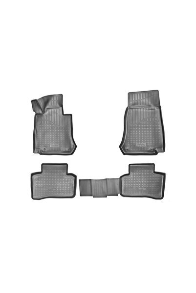 UNIDEC Rubber mats tray compatible with Mercedes GLC X253 2015–2022