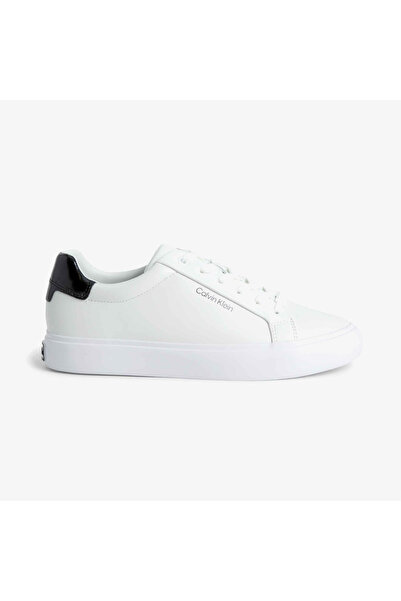 Calvin Klein Lace Up Kadın Beyaz Sneaker