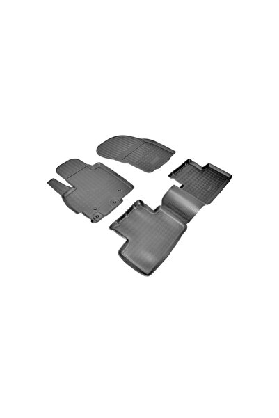 UNIDEC Rubber mats tray compatible with Citroen C4 Aircross 2012-