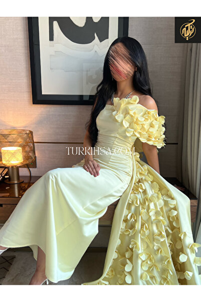 TURKIH Floral evening dress