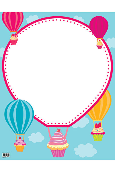 123Publishing House Hot Air Balloons – Write-on Chart