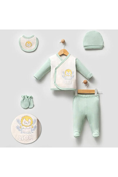 Micii Ștrumfi Adorable Clothes for Kids and Babies / Newborn Set 5 Pieces Lion