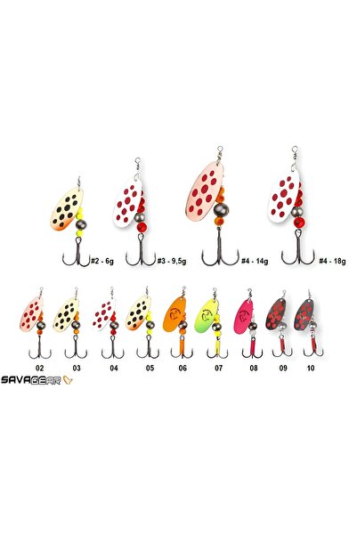 Savage Gear Caviar Spinner #4 14 gr Kaşık (meps)