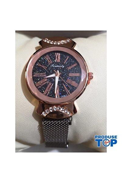 QUARTZ Casual Women's Watch with Silver Magnetic Bracelet and Glitter Dial CD...