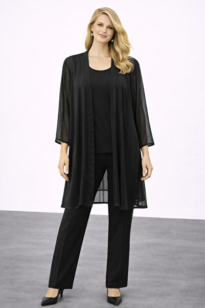 SEDNA Chiffon Double Plus Size Suit 3052