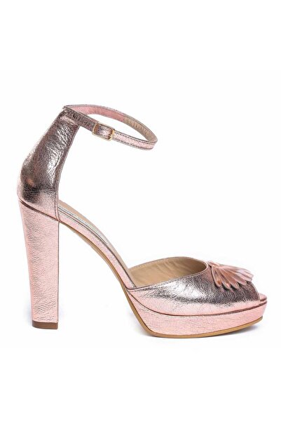 The 5th Element Women's genuine leather sandals Rose Gold The 70's