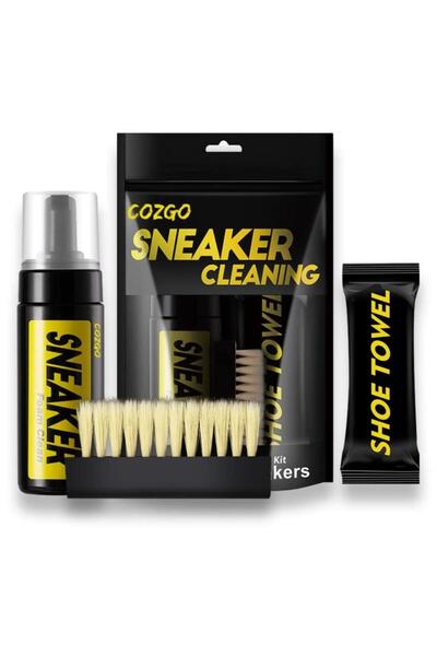 Generic Shoe Cleaner Kit For Sneaker Water-Free Foam Sneaker Cleaner 5.3Oz Wi...