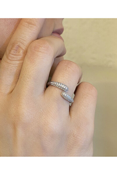 GOX Spiral Ring with Stones