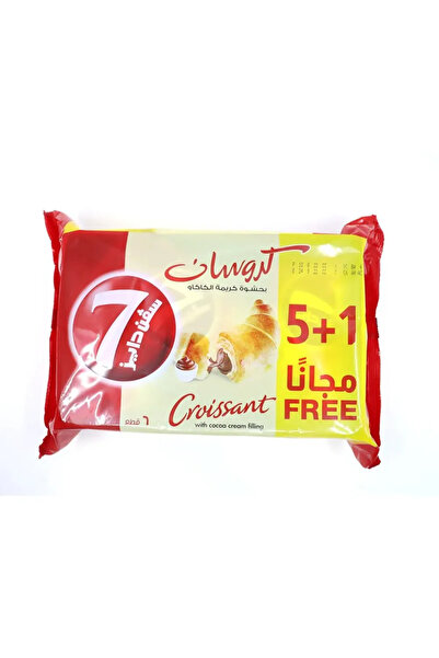 7DAYS Midi Chocolate Croissant With Cocoa Fillingd- 6X55gms