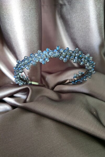 BagsMadame Kristal Taşlı Nişan, Kına, Gelin, Düğün, Abiye Tacı