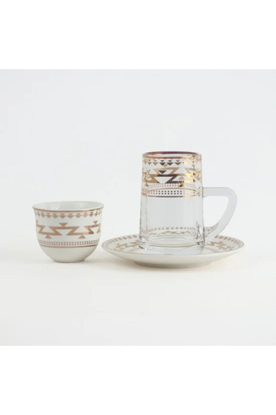 TULIN 36-piece tea and coffee cup set
