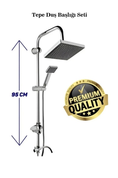 HandMadeCorner Local Yeni Nesil Robot Yağmurlama Tepe Duş Başlığı Seti