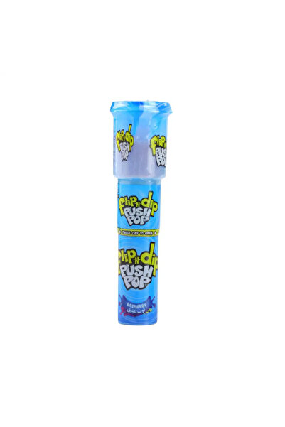 Bazooka Flip N Dip Push Pop Strawberry Candy Stick- 25 gm