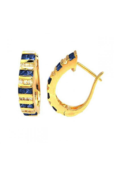 Öz gold plated Gold-plated earrings with crystals