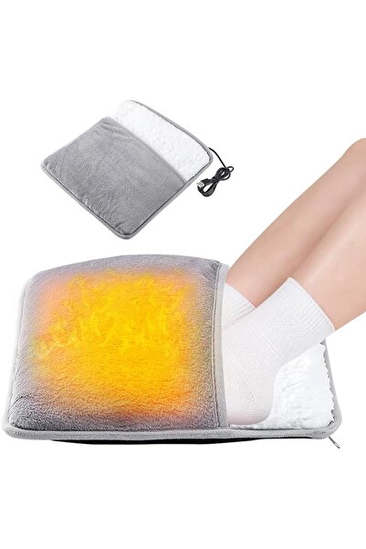 TERRION Electric Foot Warmer for Men and Women, USB Heated Pad With Quick Hea...