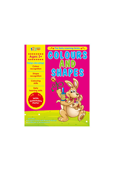 123Publishing House Colours & Shapes - Activity Book for kids in English