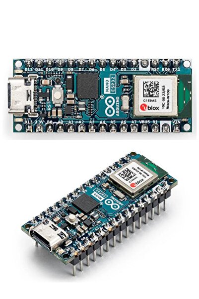 GÜMRÜK BEY لوحة تطوير أردوينو نانو إي إس بي 32 واي فاي وبلوتوث - مع رأس توصيل