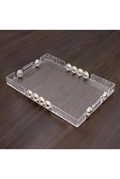Generic Acrylic serving tray with 2mm edges