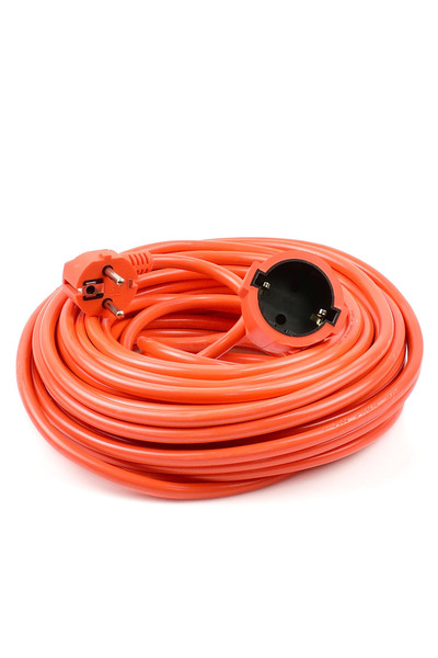STOREONLINE Extension Cable 20m Outdoor Resistant Flexible Garden Constructio...