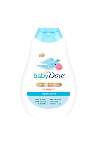 Baby Dove شامبو للعناية بالبشرة الحساسة مع ترطيب غني - 400 مل