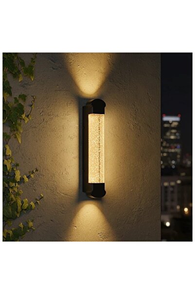 Hummer Luxury wall light, black color, yellow light output, 10 watts power