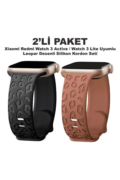 Dexmon مجموعة حزام السيليكون المتوافقة مع ساعة Redmi Watch 3 Active / Watch 3...