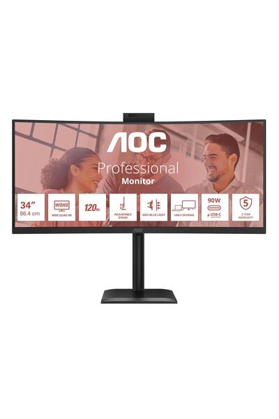 Other AOC CU34E4CW Ecran curbat de 34" 3440x1440/21:9/350cd/m2/4ms HDMI, Disp...