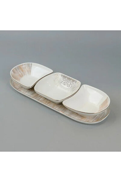TULIN Decorative ceramic serving dish with a modern design