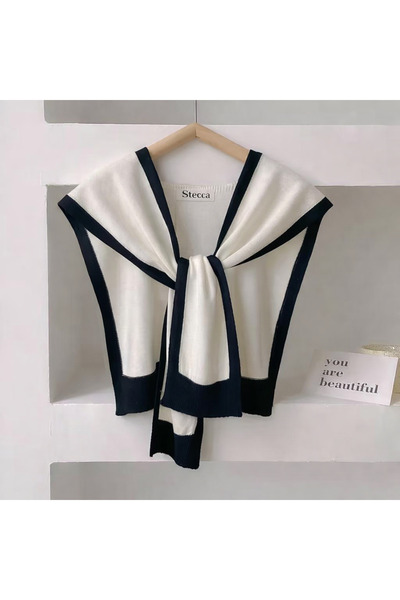 STECCA Knitwear Shoulder Shawl