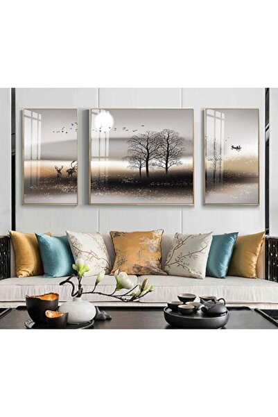 lawhat لوحات فنية مطبوعة على قماش الكانفس موديل ( 2681)