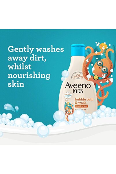 AVEENO KIDS Bubble Bath & Wash 250ml