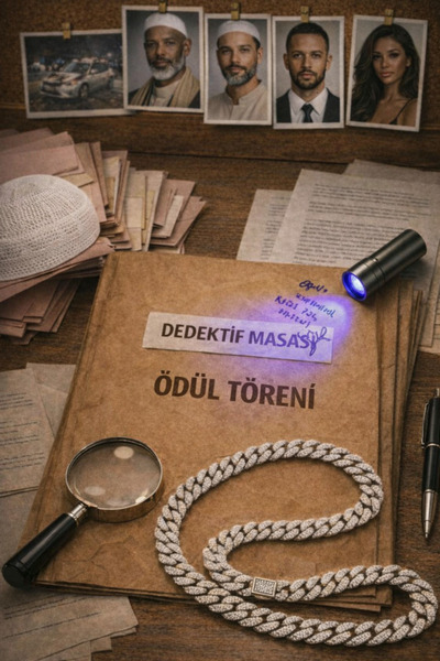 Dedektif Masası "Reward Ceremony" Detective Game Solving Murder, Finding the ...