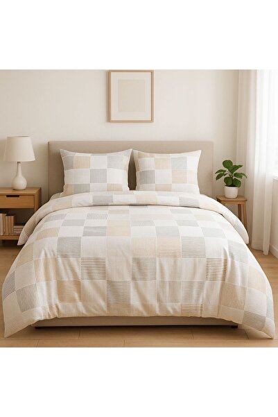 Serenova Dora 100% Cotton Duvet Cover Set Double Size