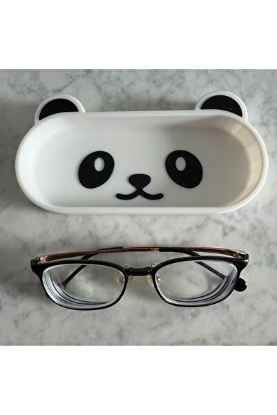 NorthEdge3D Panda Figured Glasses Case |   Cute Design, Hard Protection