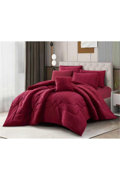 ALMIAAD مفرش شتوي نفرين فاخر بلمسة ناعمة بخامة مخمل مثالية لأجواء الشتاء مقاس...