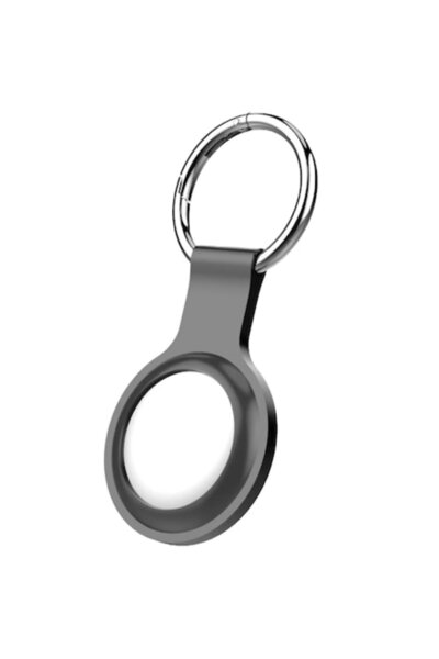 Techancy AirTag Case, Premium Silicone, for Protection, Black