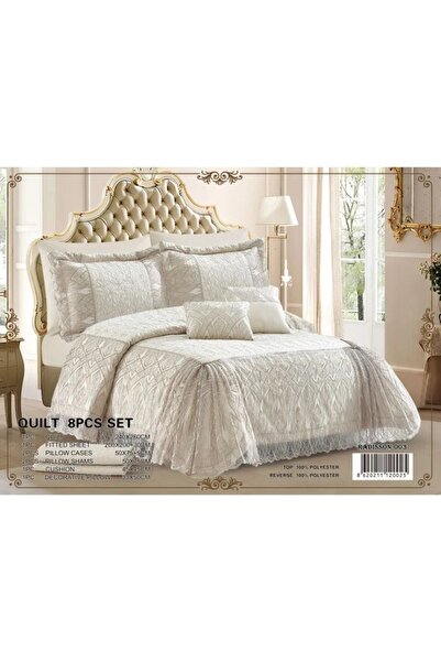 Redis Redison Polyester Bridal Bedspread Set - 8 Pieces