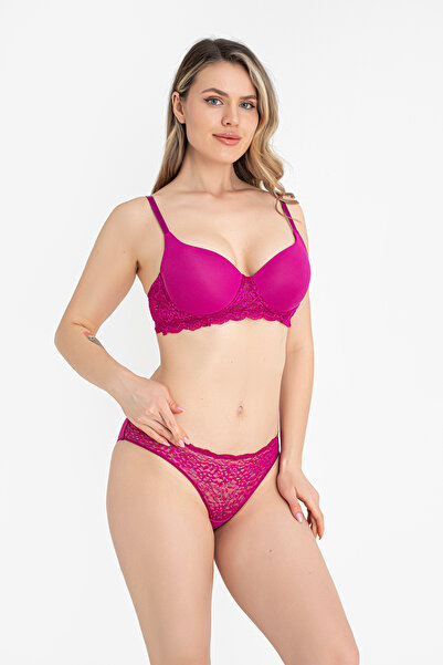 NBB Basic Covered Unpadded Lace Bra Panty Set 4864