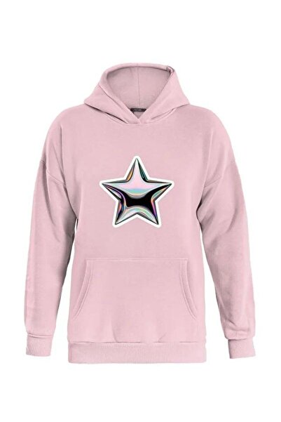 DİVİN سويت شيرت ستار من ستيس للجنسين باللون الأبيض