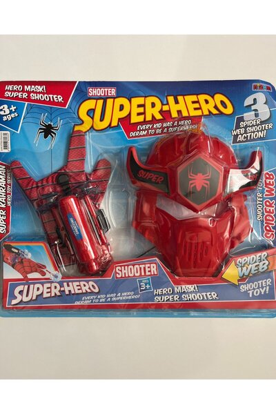 mavi su dünyası Süperhero Maskeli Set