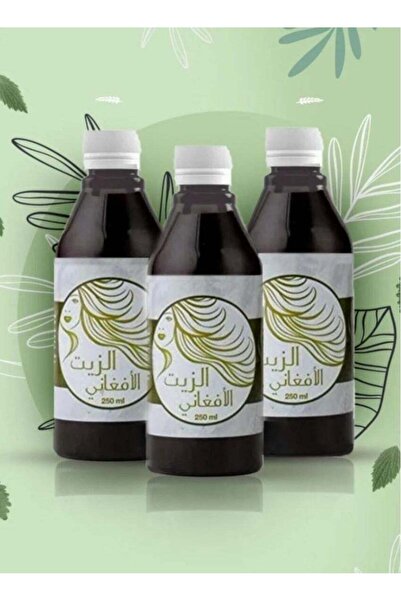 afghani oil 3 pieces of Afghan hair oil, 250 milliliters