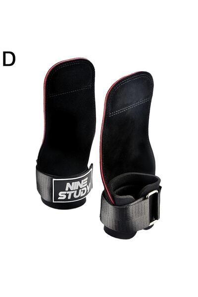 Choice حزام مساعد للسحب من ثلاث طبقات من جلد البقر، حزام دعم للمعصم للرجال، ق...