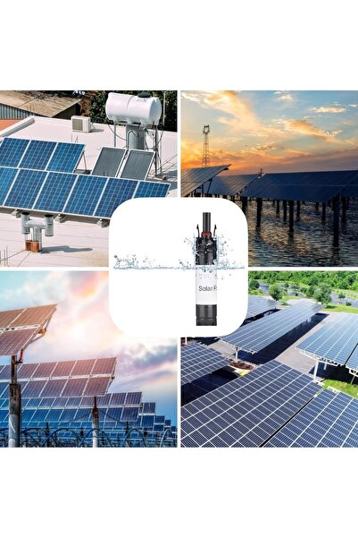 OEM MC4 plug with 12A fuse, waterproof connector, for any type of solar panel