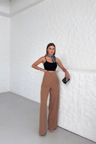 Wear Up High Waist Palazzo Trousers