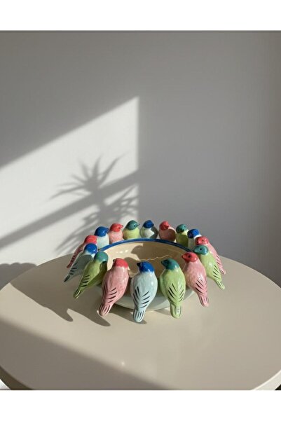 Mikasa Moor PORSELEN KUŞLU MEYVELIK KASE